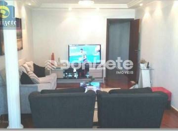 Casa · 330m² · 3 Quartos · 3 Vagas · Sobrado de 3 suítes com 3 vagas em Vila Valparaíso, Santo André – Financia e aceita Permuta