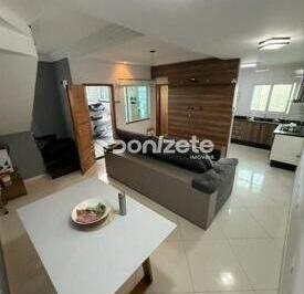Casa · 110m² · 3 Quartos · 2 Vagas · Sobrado à venda em Santo André (Vila Linda) – 3 dorms, 2 vagas, piscina e churrasqueira