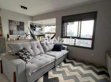 Apartamento · 76m² · 2 Quartos · 2 Vagas · Apartamento 76 m² com 2 suítes, 2 vagas e varanda gourmet em Vila Gilda, Santo André