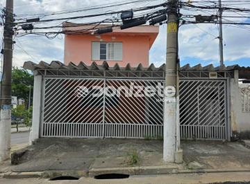 Casa · 150m² · 3 Quartos · 3 Vagas · Sobrado Residencial com 3 Dormitórios, 3 Vagas e Financiamento em Vila Curuçá, Santo André