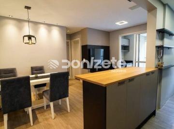 Apartamento · 65m² · 2 Quartos · 2 Vagas · Apartamento 65m² com 2 suítes, 2 vagas e varanda gourmet – Jardim Santo André, Financiamento Aceito