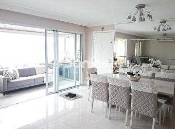 Apartamento · 128m² · 3 Quartos · 3 Vagas · Apartamento de 128 m² com 3 suítes, 3 vagas e lazer completo no Centro de Santo André
