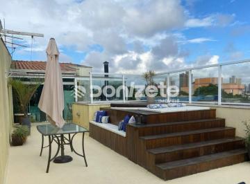 Apartamento · 145m² · 3 Quartos · 2 Vagas · Cobertura Duplex 145 m² em Santa Maria, Santo André — 3 Quartos, 2 Vagas, Financia