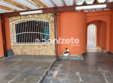 Casa · 210m² · 3 Quartos · 2 Vagas · Sobrado Residencial em Santo André (Santa Maria) – 3 Dormitórios, Financiamento ?