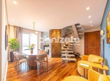 Apartamento · 144m² · 3 Quartos · 3 Vagas · Cobertura à venda em Santo André - Jardim Bela Vista | 3 quartos (2 suites), 3 vagas, 144m²
