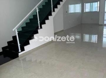 Casa · 174m² · 3 Quartos · 2 Vagas · Sobrado Residencial de 3 suítes com 174 m² em Vila Marina, Santo André – Financiável