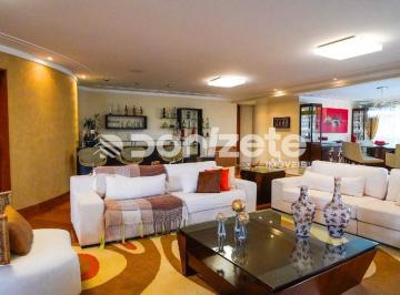 Apartamento · 380m² · 4 Quartos · 4 Vagas · Apartamento residencial frente em Santo André – 4 suítes, 4 vagas, mobiliado