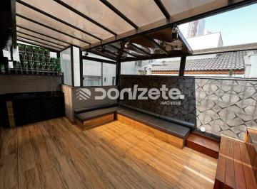 Apartamento · 100m² · 2 Quartos · 2 Vagas · Cobertura Residencial com 2 Suítes e Varanda Gourmet em Vila Bastos, Santo André – Aceita Financiame