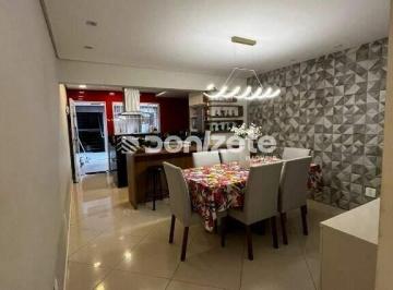 Casa · 220m² · 3 Quartos · 2 Vagas · Sobrado 3 suítes no Vila Valparaíso, Santo André – Aceita Financiamento