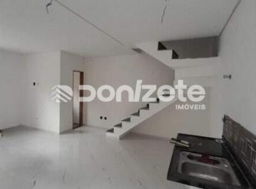 Casa · 101m² · 2 Quartos · 3 Vagas · Sobrado Residencial à Venda em Vila Clarice, Santo André – 2 Suites, 3 Vagas