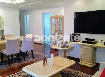 Apartamento · 158m² · 4 Quartos · 2 Vagas · Apartamento 4 Dormitórios com 2 Vagas no Jardim, Santo André – 158 m², Frente
