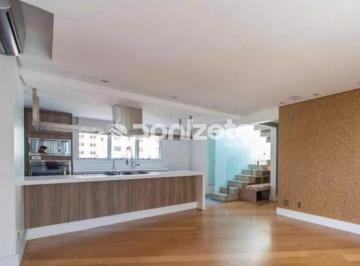 Apartamento · 190m² · 3 Quartos · 3 Vagas · Cobertura 3 quartos com 3 vagas no Centro de Santo André – Mobiliada e Varanda Gourmet
