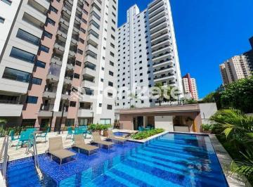 Apartamento · 113m² · 3 Quartos · 2 Vagas · Apartamento 3 suítes com varanda gourmet em Vila Bastos, Santo André – 113 m²
