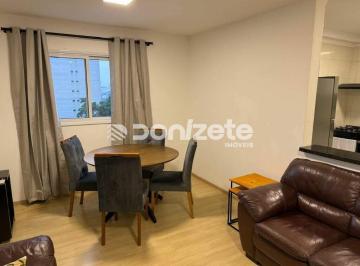 Apartamento · 70m² · 2 Quartos · 2 Vagas · Apartamento 70 m², 2 dormitórios (1 suíte), mobiliado, em Jardim Santo André – Aceita Financiamento