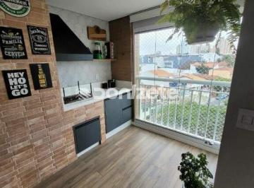 Apartamento · 75m² · 2 Quartos · 2 Vagas · Apartamento 2 Quartos com 2 Suítes, Varanda Gourmet – Vila Bastos, Santo André