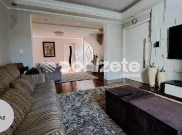 Casa · 240m² · 4 Quartos · 3 Vagas · Sobrado Residencial com 4 Quartos (2 suítes) em Vila Alzira, Santo André – Venda R$1.079.900