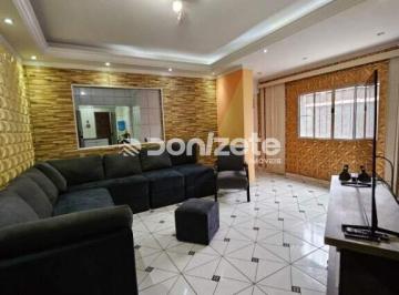 Casa · 222m² · 3 Quartos · 2 Vagas · Sobrado Residencial no Parque Novo Oratório (Santo André) – 3 Dormitórios, 2 Vagas, Financia