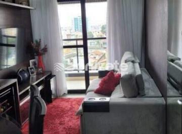 Apartamento · 59m² · 2 Quartos · 1 Vaga · Apartamento 2 quartos com suíte, varanda gourmet – Parque das Nações, Santo André