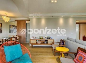 Apartamento · 169m² · 4 Quartos · 3 Vagas · Apartamento de 4 dormitórios (3 suítes) na Frente em Jardim, Santo André – Financiamento e Permuta A