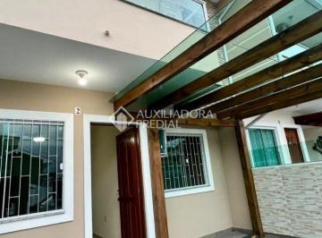 Casa · 83m² · 3 Quartos · 1 Vaga · Sobrado Geminado à Venda em Forquilhas, São José, com 3 Quartos, Suíte com Sacada