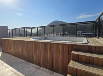 Foto 01 · Cobertura no Ilha Pura, Barra, 5 quartos, Cond. ELOS, já com piscina, aceita financiamento