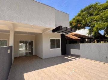 Casa · 89m² · 3 Quartos · 2 Vagas · Casa nova com piscina e 03 dormitórios na Barra do Saí em Itapoá SC, apenas 150 metros da praia !