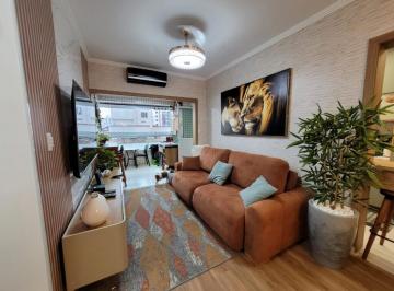 Apartamento · 95m² · 2 Quartos · 1 Vaga · Apto 2 Dorm, sendo 1 suíte, c/ sacada gourmet, 95 m² de área útil. Bairro: OCIAN.