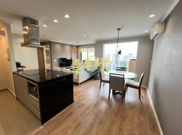 Apartamento · 50m² · 1 Quarto · 1 Vaga · Flat com 1 dormitório para alugar na Vila Olímpia - SP