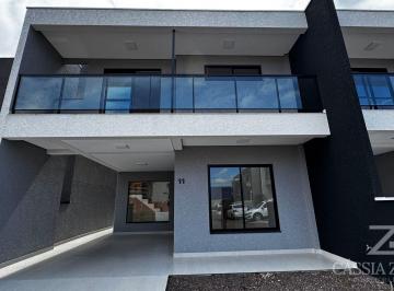 Casa · 167m² · 3 Quartos · 2 Vagas · Sobrado em Condomínio Fechado - Costeira - São José dos Pinhais
