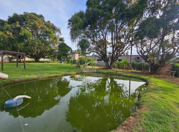 Rural · 2500m² · 3 Quartos · 1 Vaga · Chácara 2.500m² com lagoa e piscina em Mateus leme -MG