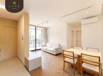 Apartamento · 67m² · 2 Quartos · 2 Vagas · Apartamento mobiliado à venda no Edifício Hedge, 02 quartos, 01 suíte, 2 vagas de garagem no bairro