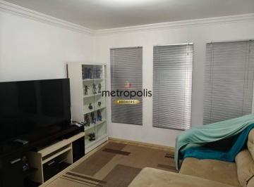 Sala  · Sobrado com 3 dormitórios à venda, 174 m² por R$ 790.000,00 - Jardim Cambuí - Santo André/SP