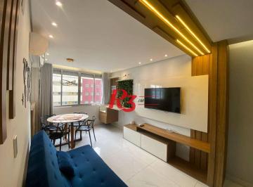 a47c2a5ab095988dd4907f8366a3f8e305a74f95 · Apartamento para alugar, 71 m² por R$ 5.500,01/mês - Pompéia - Santos/SP