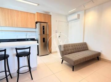 COZINHA / SALA - MANDARIM GUANABARA PATRIANI · Apartamento para locação, mobiliado, 1 dormitório, Guanabara, Campinas/SP