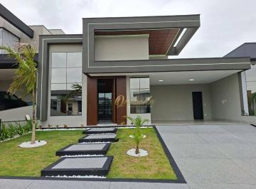 92167df398f92317c76676db32afb4bc7b50070c · Bela casa térrea à venda, 3 quartos, planejados, piscina, Condomínio Maria José, Indaiatuba