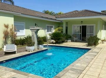 Casa · 350m² · 4 Quartos · 6 Vagas · Casa Térrea Mobiliada no Cond. Mellville - Locação R$22 Mil o Pacote.