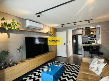 Apartamento · 68m² · 1 Quarto · 1 Vaga · Apartamento Novo Planejado com Varanda Gourmet à Venda Próximo à Avenida Kennedy em São Bernardo do 