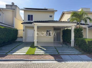 Casa · 164m² · 4 Quartos · 4 Vagas · Duplex em Condomínio 3 suítes + DCE + escritório em Guaribas - Eusébio/CE