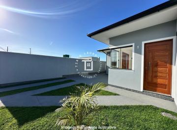 Casa · 55m² · 2 Quartos · 1 Vaga · Casa Geminada 02 Dormitórios C/Suite e Área Gourmet Lot. Tabuleiro Palhoça SC.