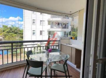 Foto 02 · Apartamento à venda em Santana de Parnaíba-SP, bairro Tamboré: 2 quartos, 1 suíte, 2 salas, 2 banhei