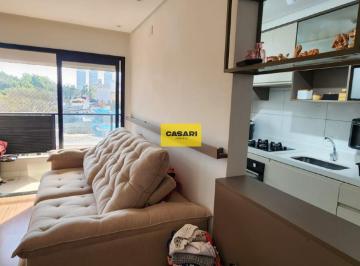 Apartamento · 52m² · 2 Quartos · 1 Vaga · Apartamento Novo Mobiliado com Varanda Gourmet à Venda no Jardim do Mar – São Bernardo do Campo