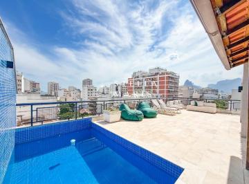 Foto 01 · Ipanema, Cobertura espetacular com 298 m2, 4 quartos, 2 vagas, piscina, churrasqueira e vista para o