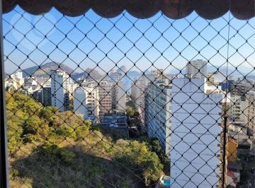Vista verde e p/ Rio · Apartamento com 3 dormitórios à venda, 127 m² por R$ 1.300.000,00 - Icaraí - Niterói/RJ