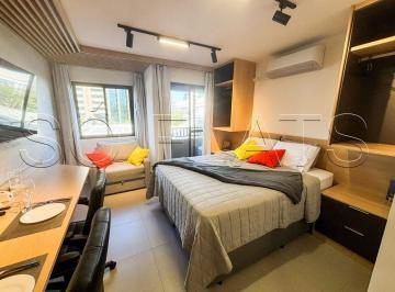 Apartamento · 29m² · 1 Quarto · Studio mobiliado em Moema no Today Pavão, 29m², suíte, ideal para morar ou investir