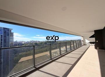 Apartamento · 186m² · 4 Quartos · 3 Vagas · Brooklin - Apartamento de Luxo 186m² - Vista Panorâmica Privilegiada