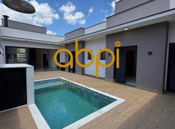 Foto 01 · Casa de luxo em condomínio à venda em Indaiatuba-SP, Residencial Evidências: 3 suítes, 2 salas, 4 ba