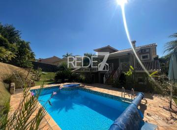 Casa · 345m² · 4 Quartos · 4 Vagas · Casa no Alphaville Campinas: 4 quartos, 4 suítes, 3 salas, 6 banheiros, 4 vagas, 345m². Piscina e Es