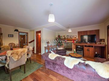 Casa · 160m² · 4 Quartos · 2 Vagas · Casa Alpina em Campos do Jordão — Condomínio, 4 Dorms., Vila Inglesa