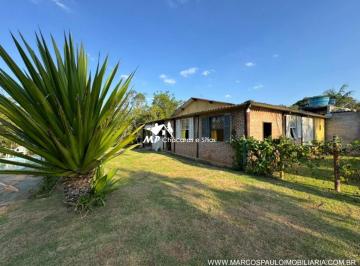 Rural de 4 quartos, Biritiba-Mirim · CHÁCARA COM 2 CHALÉS MARAVILHOSOS, PISCINA E LAGO