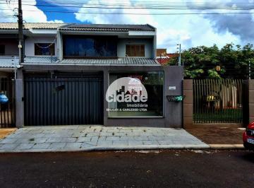Casa · 160m² · 4 Quartos · 2 Vagas · Sobrado Residencial à Venda em Cascavel – Bairro Recanto Tropical (Aceita Financiamento)